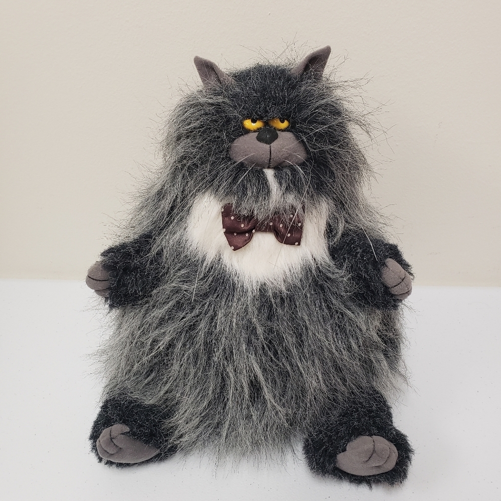 Hallmark 13" Franklin The Top Cat Purrrsonality Vintage 1986 Korea Animal Plush